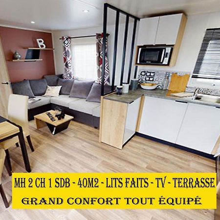 MOBILHOME 6 pers , domaine de KERLANN 4*, excellence Moana 2022 Pont-Aven Extérieur photo